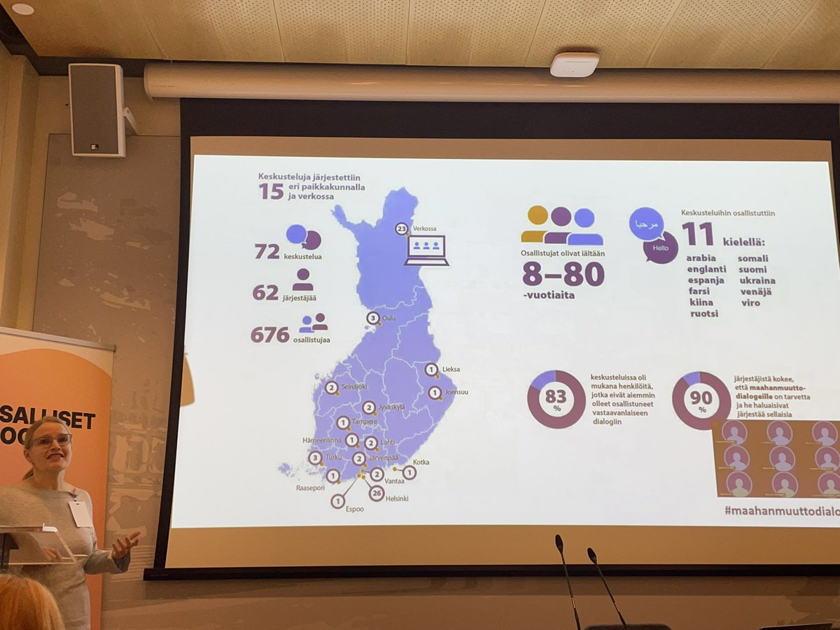 #Maahanmuuttodialogit tavoitti laajasti erilaisia ihmisiä ympäri Suomen #KansallisetDialogit pilottina