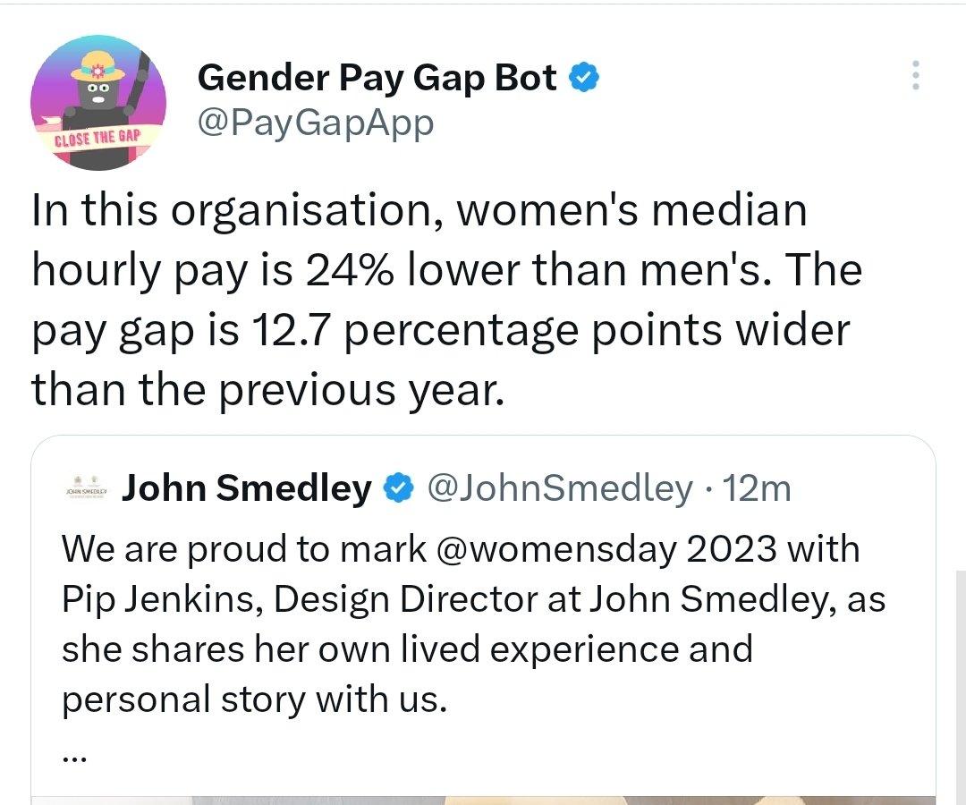 @JohnSmedley @womensday 24%?! And worse than last year?