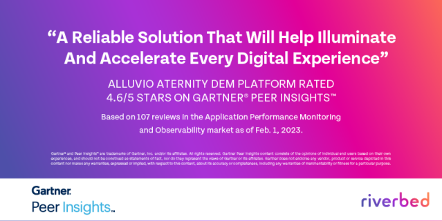 RejBouffaut's tweet photo. #GartnerPeerInsights #NetworkVisibility #UnifiedObservability @riverbed https://t.co/7THCmJZwr3 https://t.co/VmafBXD1E1