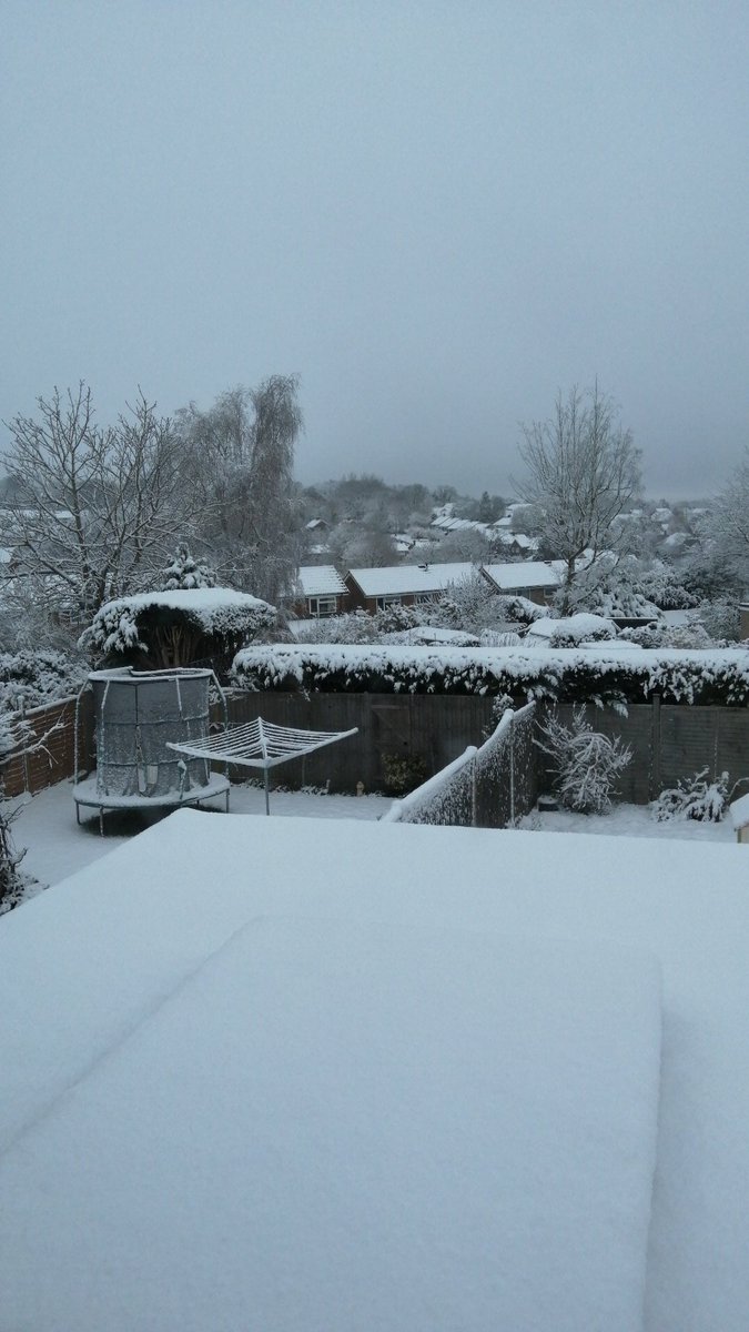 I said yeah right. Crowborough getting the weather worse than anywhere in East Sussex... Then this. Lol