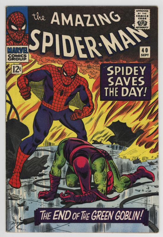AMAZING SPIDER-MAN #40 VF - ORIGIN Of The GREEN GOBLIN - 1966

Ends Mon 13th Mar @ 2:21am

https://t.co/37jHMjPf6L

#ad #comics #marvelcomic #imagecomics #DCComics https://t.co/5KHSbGL1bw