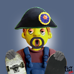claylips_'s tweet image. Another Clay Lips #CNFT #Story 💋

Gatlin wears a fake #goatee to up his credibility. Find out why at claylips.com

The Dudes are still minting by the way. 

#NFT #storytelling 📚