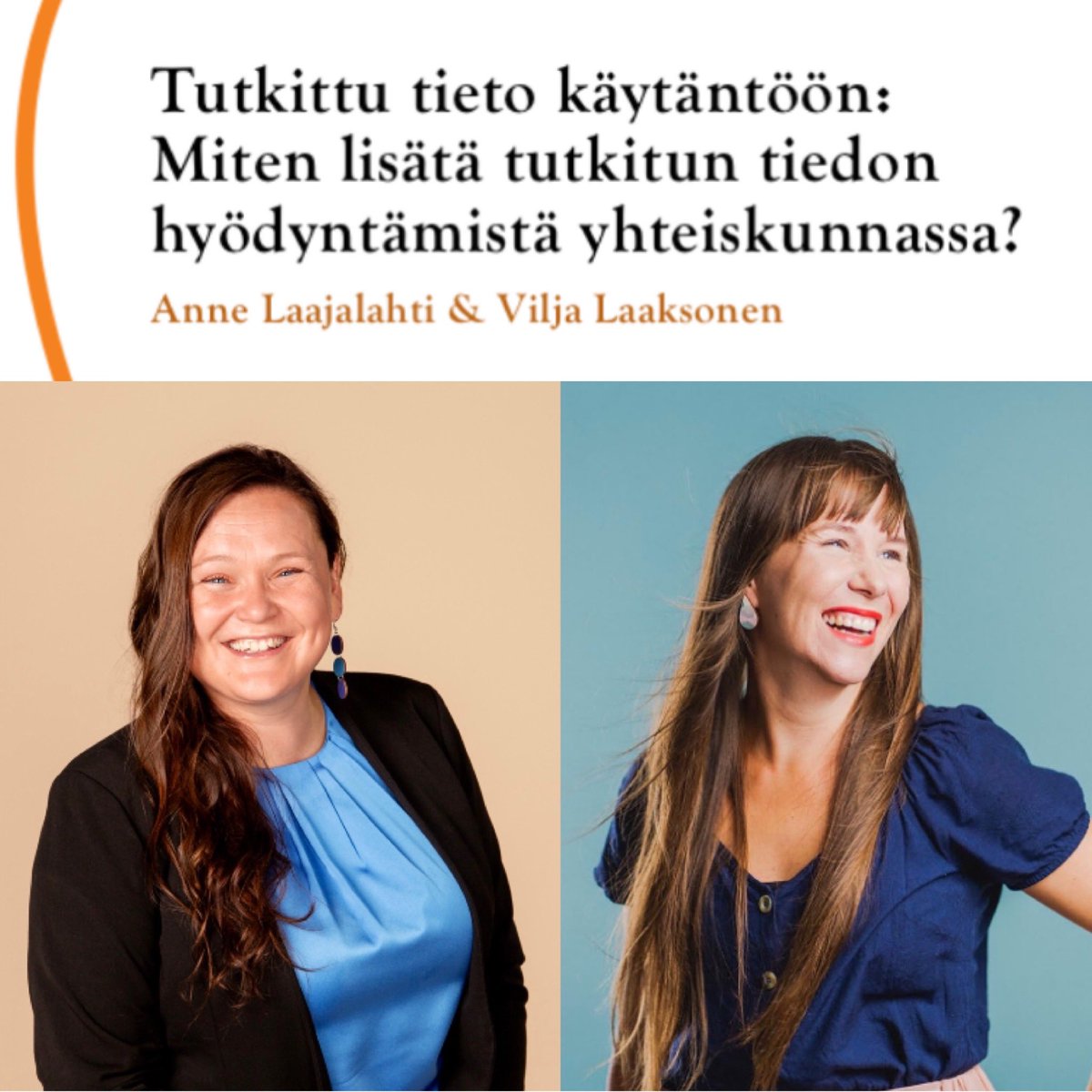 Tutkittu tieto luo vakaan pohjan organisaatioiden, työelämän ja yhteiskunnan kehittämiselle.

Miten tutkitun tiedon hyödynnettävyyttä ja hyödyntämistä voi lisätä? Lue lisää tutkimuspuheenvuorostamme!

w/<a href="/ViljaLaaksonen/">Vilja Laaksonen</a> @Prologos_ry #Prologi #TutkittuTieto

doi.org/10.33352/prlg.…