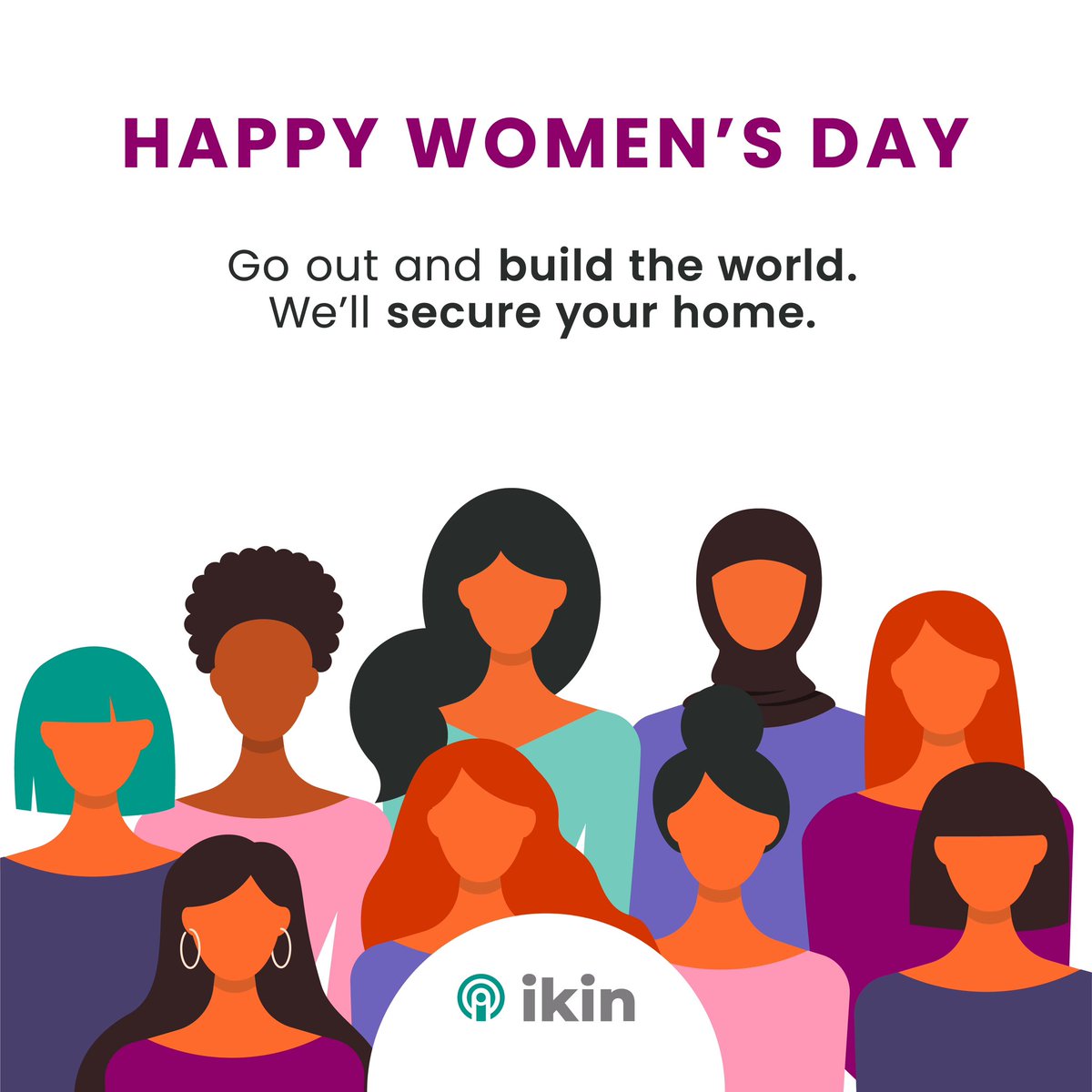 IkinGlobal's tweet photo. Happy women’s day to all super women out there . We got your home secured so that you can go out and build a better world ! 😊
.
.
.
#homesecurity #womensday #smartdoorlock https://t.co/Mkrj8P8KeY