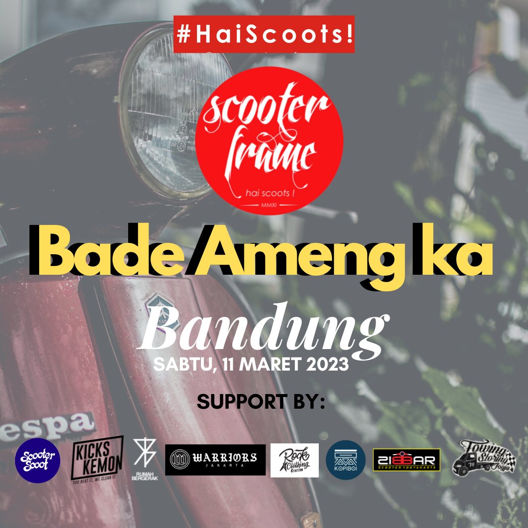 Scooter Frame tweet media