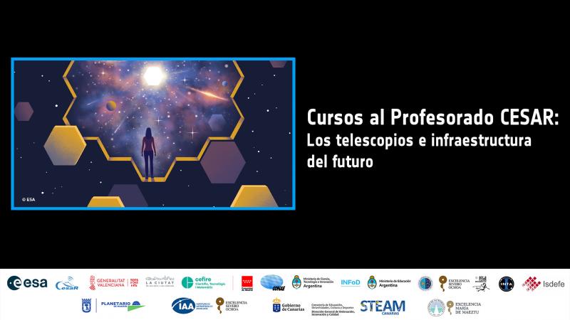 📢 ATENCIÓN PROFESORES

Abierta la inscripción del curso del programa <a href="/esa_cesar_es/">CESAR Educación Astronómica</a> para descubrir los entresijos del Telescopio Espacial James Webb o del Square Kilometre Array

📆Del 27 al 30 de marzo

👉bit.ly/Cursos_César