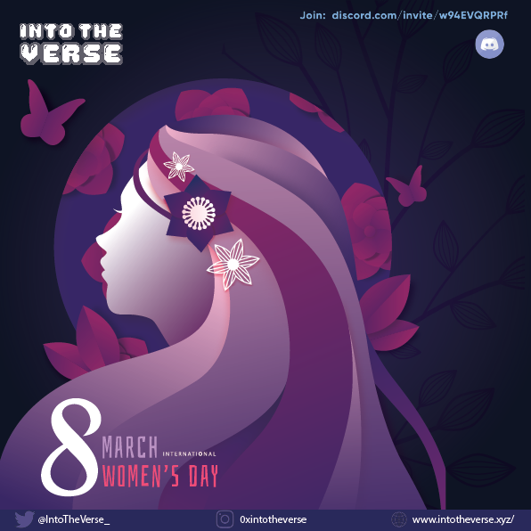 IntoTheVerse_'s tweet photo. Happy International Women's Day from the team at IntoTheVerse Inc. Let's honor the courage of women throughout history and work towards a future of #EmbraceEquity, ensuring equal opportunities in education, healthcare, and more. #IWD2023 #InternationalWomensDay https://t.co/GeYahahf5K