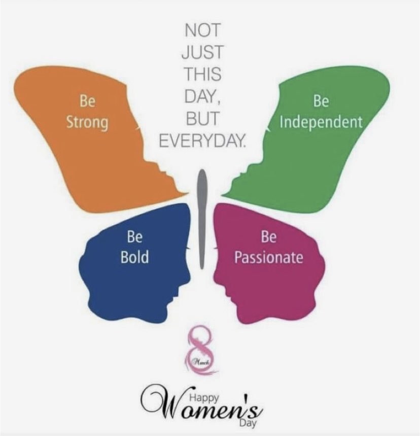 Happy women’s day.