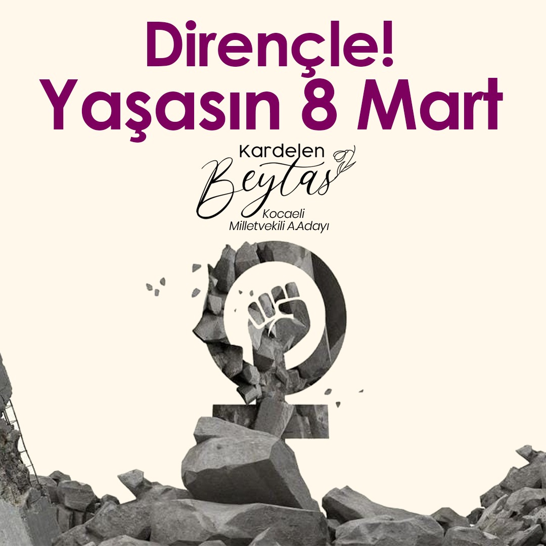 Biz kadınlar; toplumun, iktidarın, ataerkil zihniyetin kadınlara ördüğü tüm duvarların ve yarattığı tüm enkazların içinden dirençle ve dayanışmayla çıkacağız.
#8MartDünyaKadınlarGünü