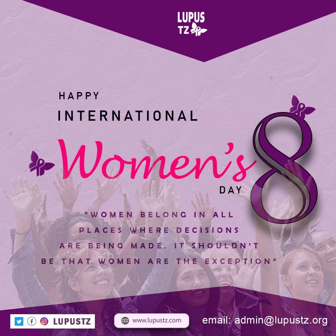 LUPUSTZ's tweet photo. From ALL of us @LUPUSTZ @LukizaAutismFdn @HNkabe @humangeneticstz @THGO @kaya_foundation @AutismCentreTZ @AutoimmuneChat @LupusLasf @LUPUSUK @lupustrust @ummymwalimu @SuluhuSamia @fatma_karume @JoyceMaketa @IKilumanga #LupusAwareness๐ #LASF #LupusWarriors๐& #Survivors๐ ๐ช๐พ. https://t.co/4ruCJIkGub