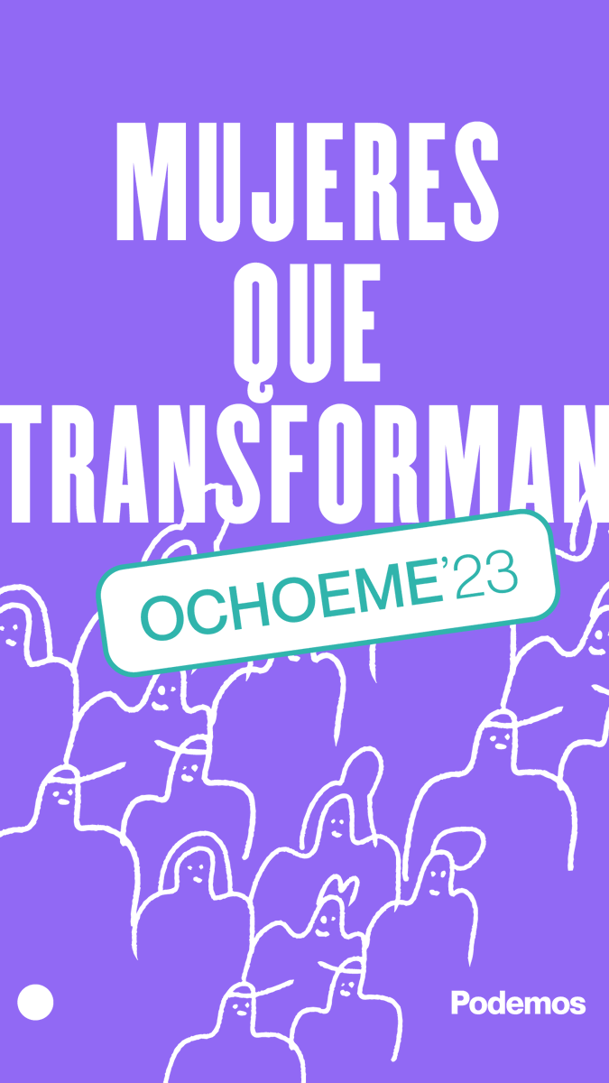 podemos_smarta's tweet photo. A por más derechos! #8Marzo 💜✊🏿 https://t.co/RfCZMJFvTB