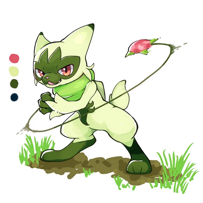 なおクワッスを選ぶ模様#ニャオハ #ニャローテ 