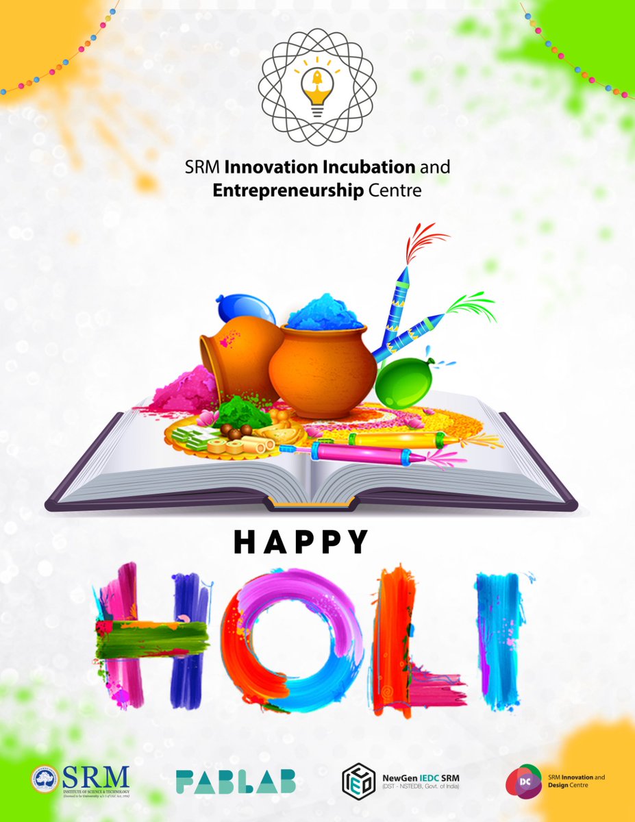 SRM_DEI's tweet image. May the colors of Holi fill your life with new hopes, new dreams, and new aspirations. Happy Holi!
#srmist #celebration #festival #holy #funmode #colors