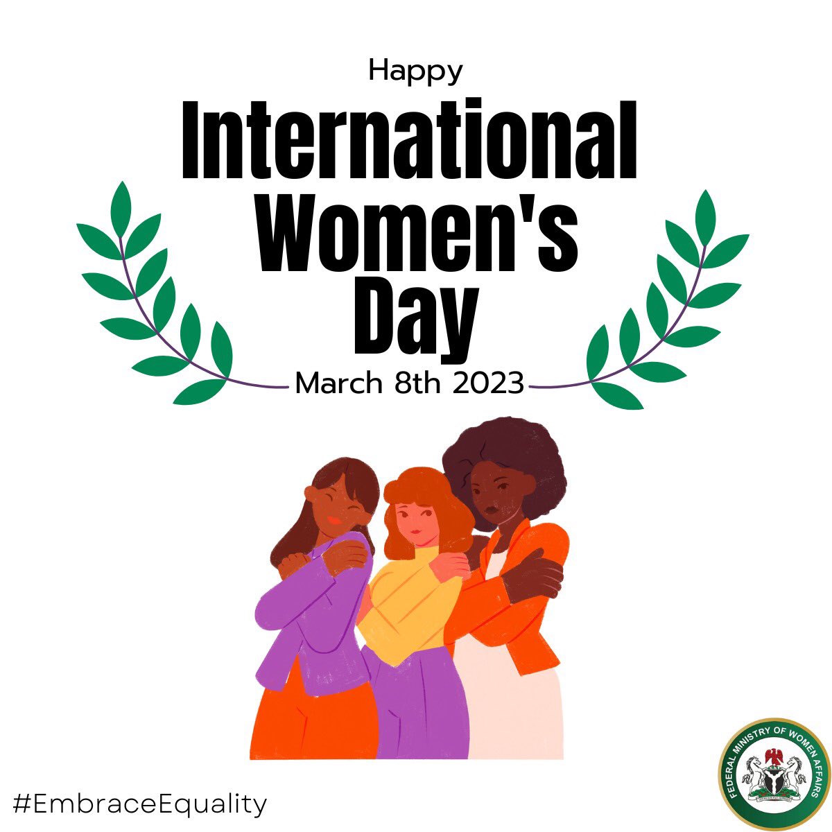Happy International Women’s Day 2023.

Celebrate women, embrace equity. 

#EmbraceEquity #IWD23