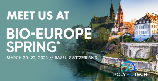 PolyDtech's tweet photo. Are you ready for #BIOEuropeSpring in Basel🇨🇭 from the 20th to the 23rd of March 2023?

We will be there: we are excited to help you to succeed in your development for your future tests and your projects in R&amp;D.

#Basel #nanoparticles #PolyDtech #drugdiscovery #biomarkers https://t.co/i7aQ82R29W