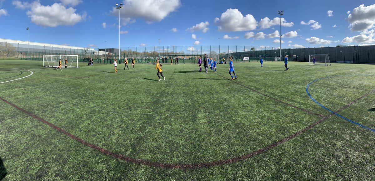 ForgeSSP's tweet photo. Today is the day! #LetGirlsPlay biggest ever football event is here! ⚽️🎉🎉 don’t forget to share how your school has got involved and celebrate girls football! Huge well done to all the girls involved in the Y5/6 girls football event at @LeisureUnited  @SHCFA @Lionesses https://t.co/IHeARrnEPQ
