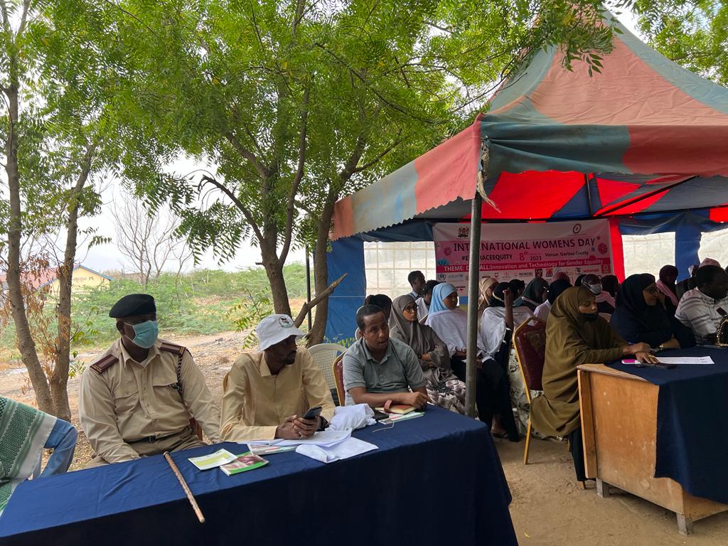 WomankindKenya's tweet photo. Happening now! #WomankindKenya joined the National Government, @GarissaGov, and CSOs in Garissa Township in celebrating #InternationalWomensDay. This day will serve as a reminder of the enormous influence women have had and will continue to have on society.  #EmbraceEquity https://t.co/OWrwP3sOOw