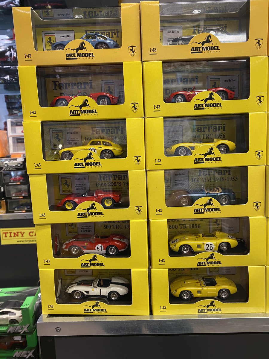 cars_tiny's tweet photo. Art Model Scala 1:43 a 20€ cad.? Solo da Tiny Cars! #tinycars #ferrari #autoart #modellismo #scala143 #kmzero #affarone #modellini #milano https://t.co/7ISKQrlXWn