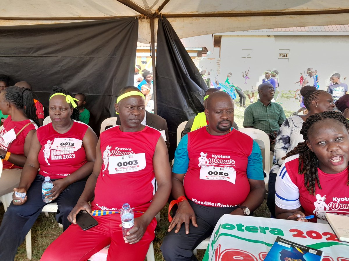 KyoteraDistrict's tweet photo. The Chief guest of today's run with our development partners of @droty_uganda has been @JEkochu the Executive Director of @CEWIGOUganda accompanied by @fortunatr21  our Woman MP.  @FarishMagembe @lil_trudy @ProssyKaba https://t.co/VQ1QAra8WP