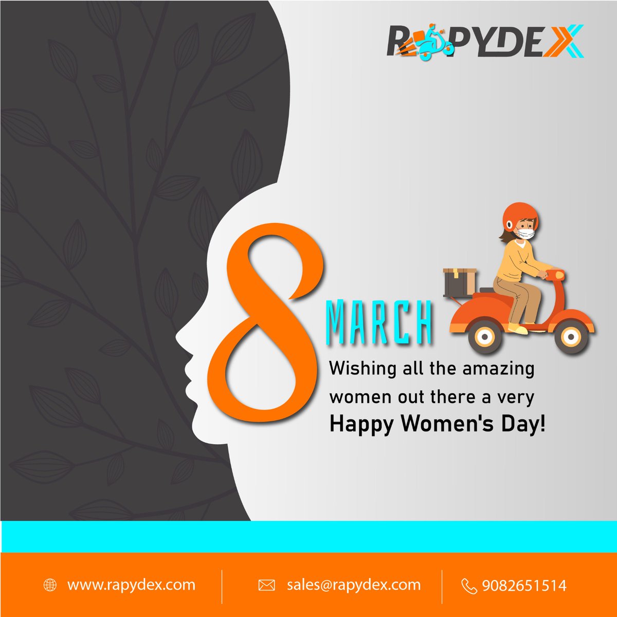 A strong woman knows she has strength enough for the journey, but a woman of strength knows it is in the journey where she will become strong #deliveringhappiness #womensday2023 #internationalwomensday #deliverypartner #rapydex #rapydexlogistics
