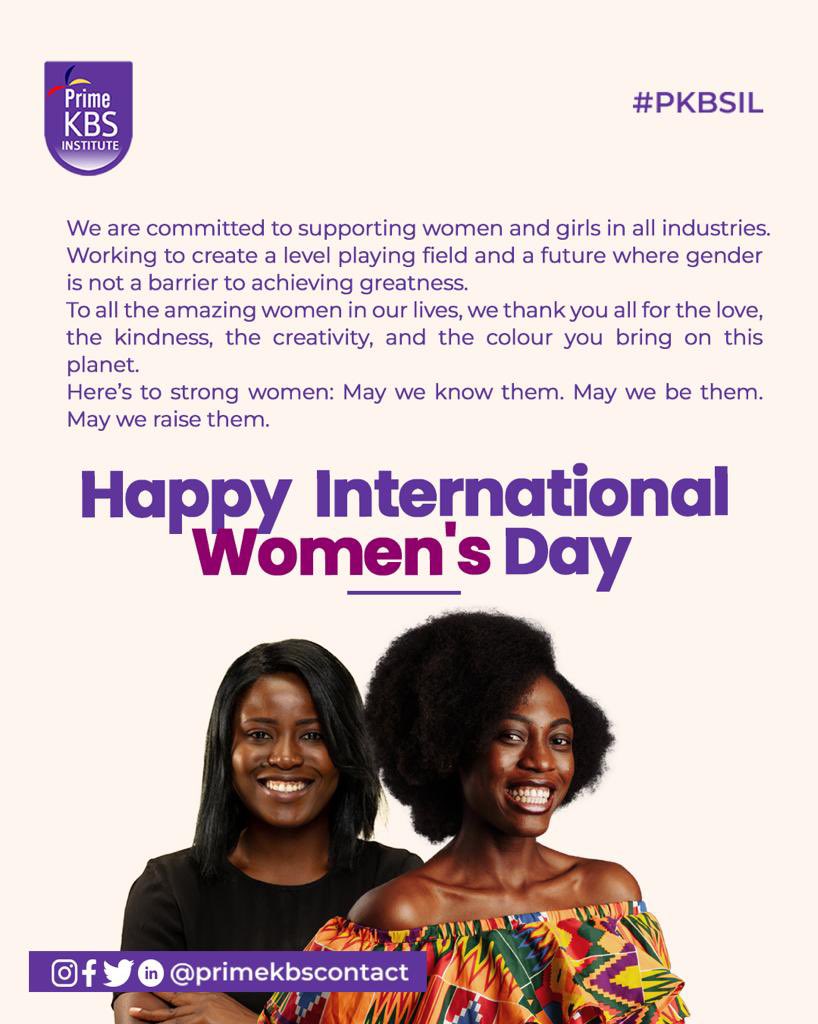 Supporting and celebrating women's rights is a year-round responsibility
But on International Women's Day, it's even more important to take a stand for women's equality
To all the badass ladies everywhere,
Happy International women’s Day
#InternationalWomensDay
#womenempowerment
