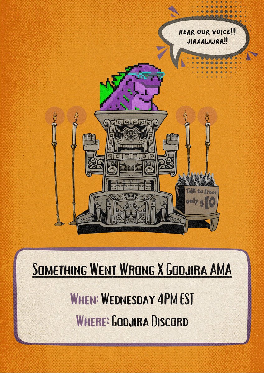 sww_nft's tweet image. AMA with @PGodjira this week 🎙️