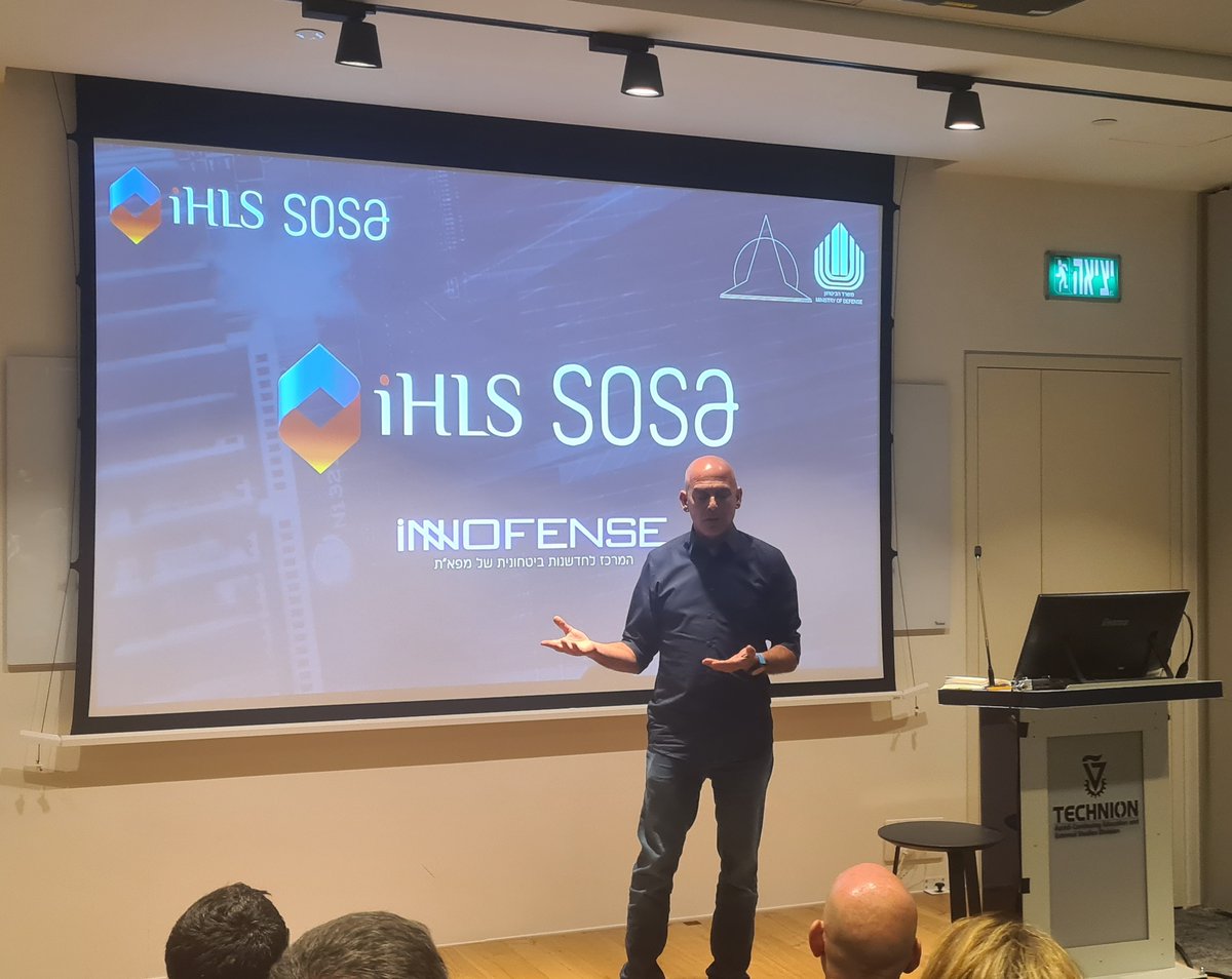 wonderrobotics's tweet image. Wonder Robotics&apos; CEO Idan Shimon had the honor to present at the visionary INNOFENSE program demo day❗ Thank you @SOSA__CO, @iHLS1, &amp;amp; the Directorate of Defense Research &amp;amp; Development in the @Israel_MOD, for arranging a fantastic event. 

#wonderland #drones #autonomous #hls