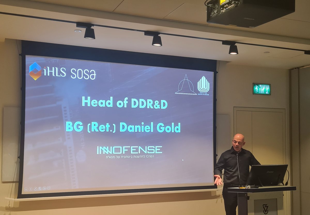 wonderrobotics's tweet image. Wonder Robotics&apos; CEO Idan Shimon had the honor to present at the visionary INNOFENSE program demo day❗ Thank you @SOSA__CO, @iHLS1, &amp;amp; the Directorate of Defense Research &amp;amp; Development in the @Israel_MOD, for arranging a fantastic event. 

#wonderland #drones #autonomous #hls