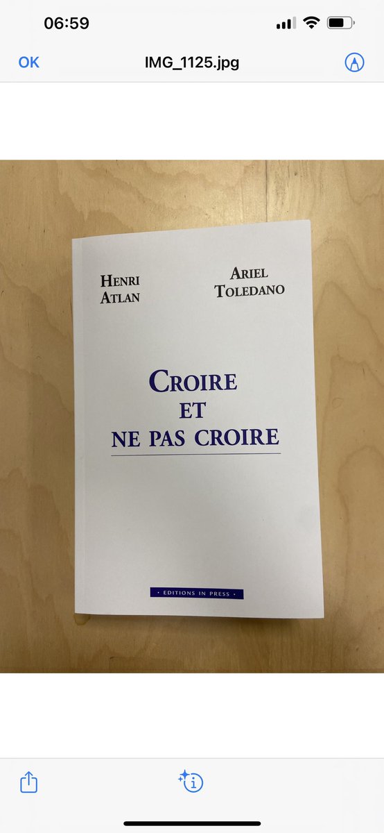 Aujourd’hui, en librairie et en ebook “Croire et ne pas croire”. 
Une conversation passionnante avec Henri Atlan durant plus de deux ans et que nous sommes heureux de vous faire partager…<a href="/EditionsInPress/">Éditions In Press</a> <a href="/Fondation_Shoah/">Fondation pour la Mémoire de la Shoah</a>