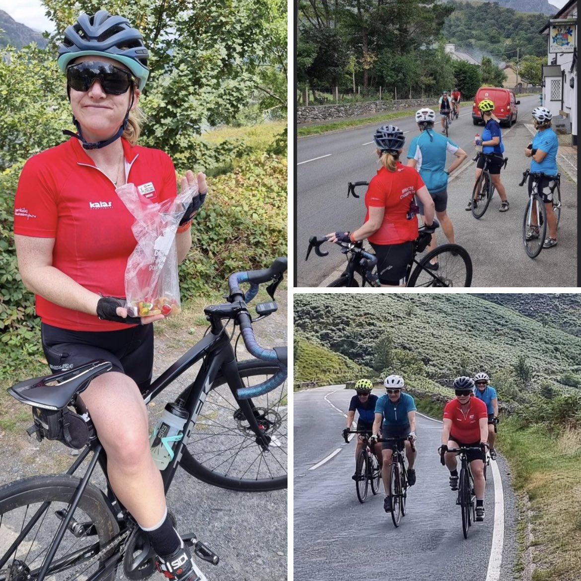 cyclealexa's tweet photo. On #IWD 🙏 to @BreezeCycling #Champion Gwenan: 
“The sense of achievement &amp; positive effects of the friends I’ve made in Breeze is immeasurable.
To the point that I cycled thru'out my most recent pregnancy - with the help of a v large bag of haribos😂” 
@WelshCycling @AledJones06 https://t.co/IKoi0BJber