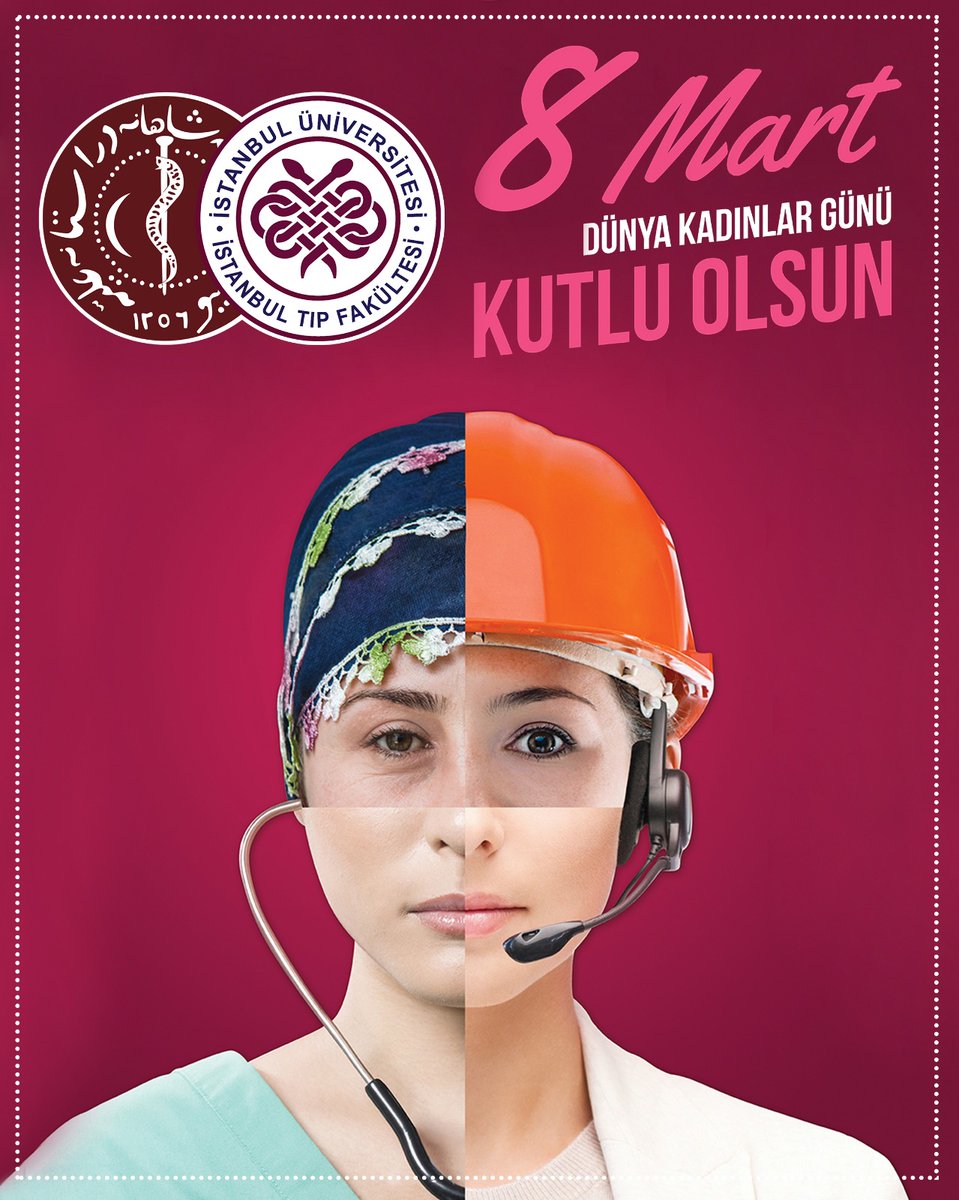 8 Mart Dünya Kadınlar Günü Kutlu Olsun.
#8martdünyakadınlargünü #istanbultipfakultesi #itfliolmakayricaliktir #mektebitibbiyeisahane #itf1827 #KadinlarGunuKutluOlsun