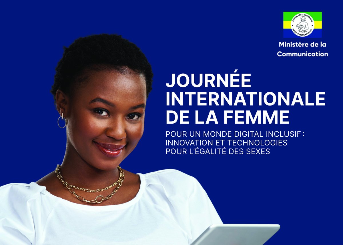 Nous célébrons les #droits des femmes, leur #abnégation et leur #détermination à contribuer au développement de notre pays. C’est aussi l’occasion de saluer l’#engagement constant du <a href="/PresidentABO/">Ali Bongo Ondimba</a> et de la Première Dame <a href="/Sylviabongo/">Sylvia Bongo Ondimba</a> en faveur des femmes #Gabonaises.
<a href="/GabonEgalite/">Gabon Égalité</a>