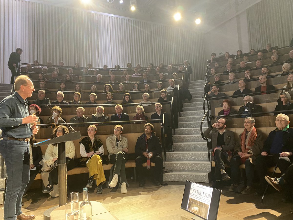 Massive 🙏 thanks to @Simonsturgis for a fantastic lecture on architecture & climate crisis featuring M&S public inquiry in the tremendous @royalacademy last night 💥 Thanks to the over 300 people who came along - in person and online - and the lively Q&A! 💥💥