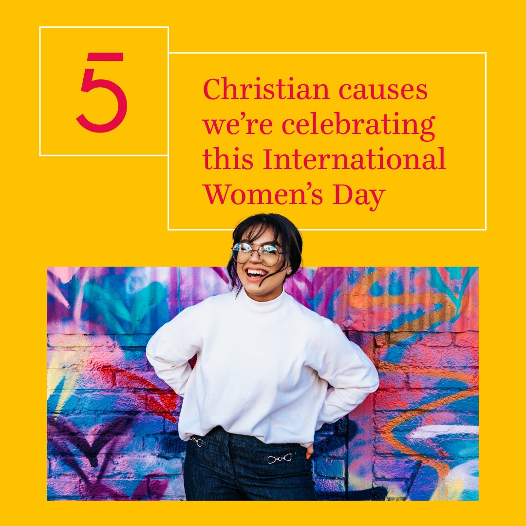 5 Christian charities we're celebrating this #InternationalWomensDay:

🎉 <a href="/KyriaNetwork/">Kyria Network</a> 
🎉 <a href="/WONDERfdn/">WONDER Foundation</a> 
🎉 Be Me Project
🎉 <a href="/GBMins/">GB Ministries</a> 
🎉 <a href="/ifesworld/">IFES</a> <a href="/pfewomen/">pfewomen</a> 

Thank you for your continued love and support of the communities you serve #IWD23 🌍💛