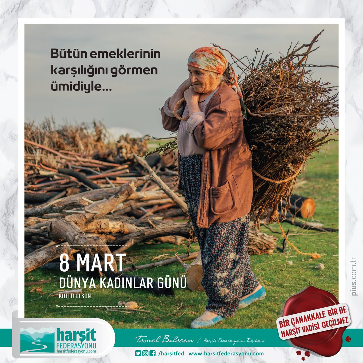 harsitfed's tweet photo. ❝𝐓ü𝐦 𝐤𝐚𝐝ı𝐧𝐥𝐚𝐫ı𝐦ı𝐳ı𝐧 🌏 𝐊𝐚𝐝ı𝐧𝐥𝐚𝐫 𝐠ü𝐧ü𝐧ü 𝐤𝐮𝐭𝐥𝐮𝐲𝐨𝐫𝐮𝐦❞

#8MartDunyaEmekciKadinlarGunu 
#8Mart 
#8MarKadınlarGünü https://t.co/9KQFfDLtnH