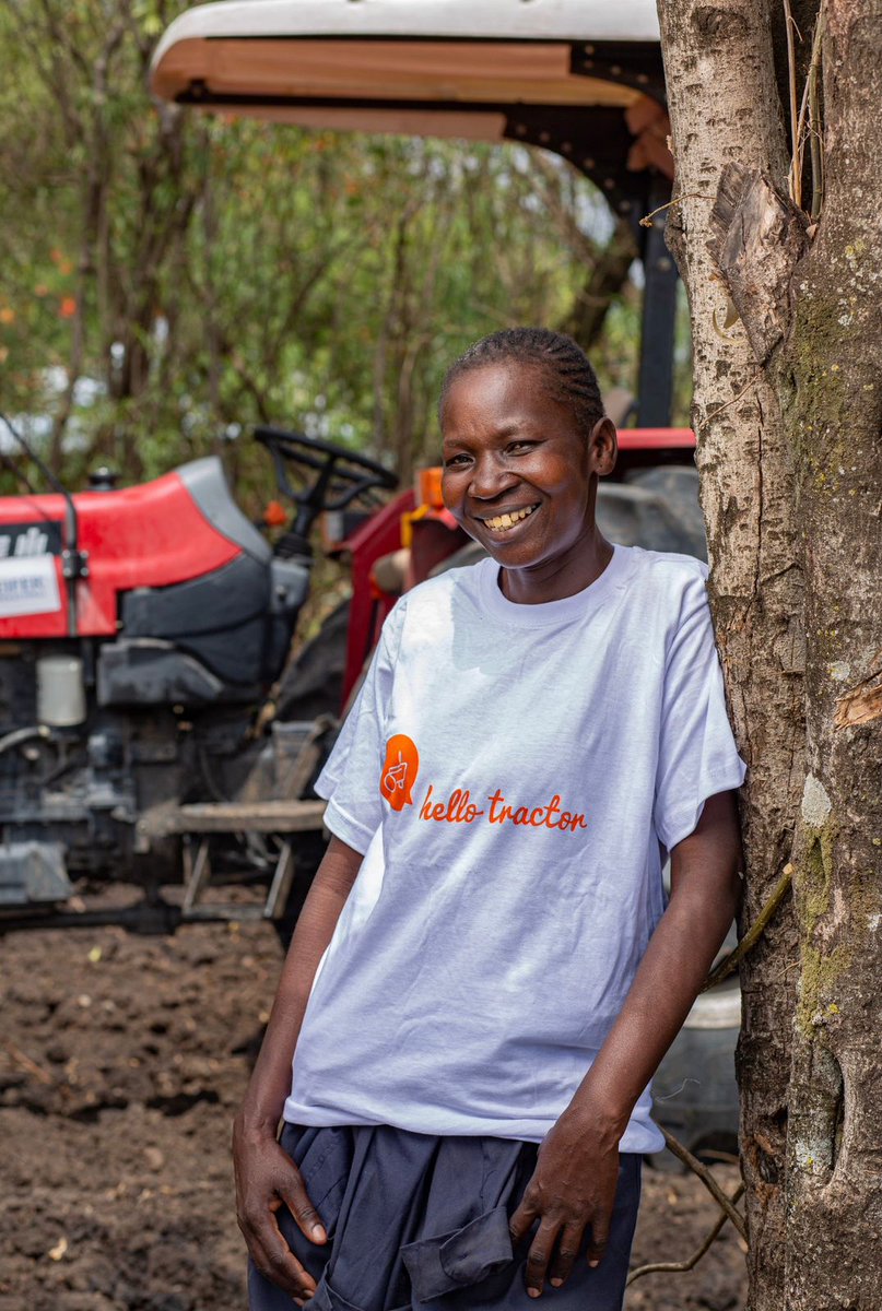 MuigwithaniaKE's tweet photo. @Ndaire_ @WFP_Kenya @Heifer @HelloTractor Having women operate a tractor and owning it is a wise way to empower them and improve the agricultural sector today.
Hello Tractor
@WFP_Kenya @Heifer @Hellotractor
#HelloTractorWomen https://t.co/sOA91uEqzc