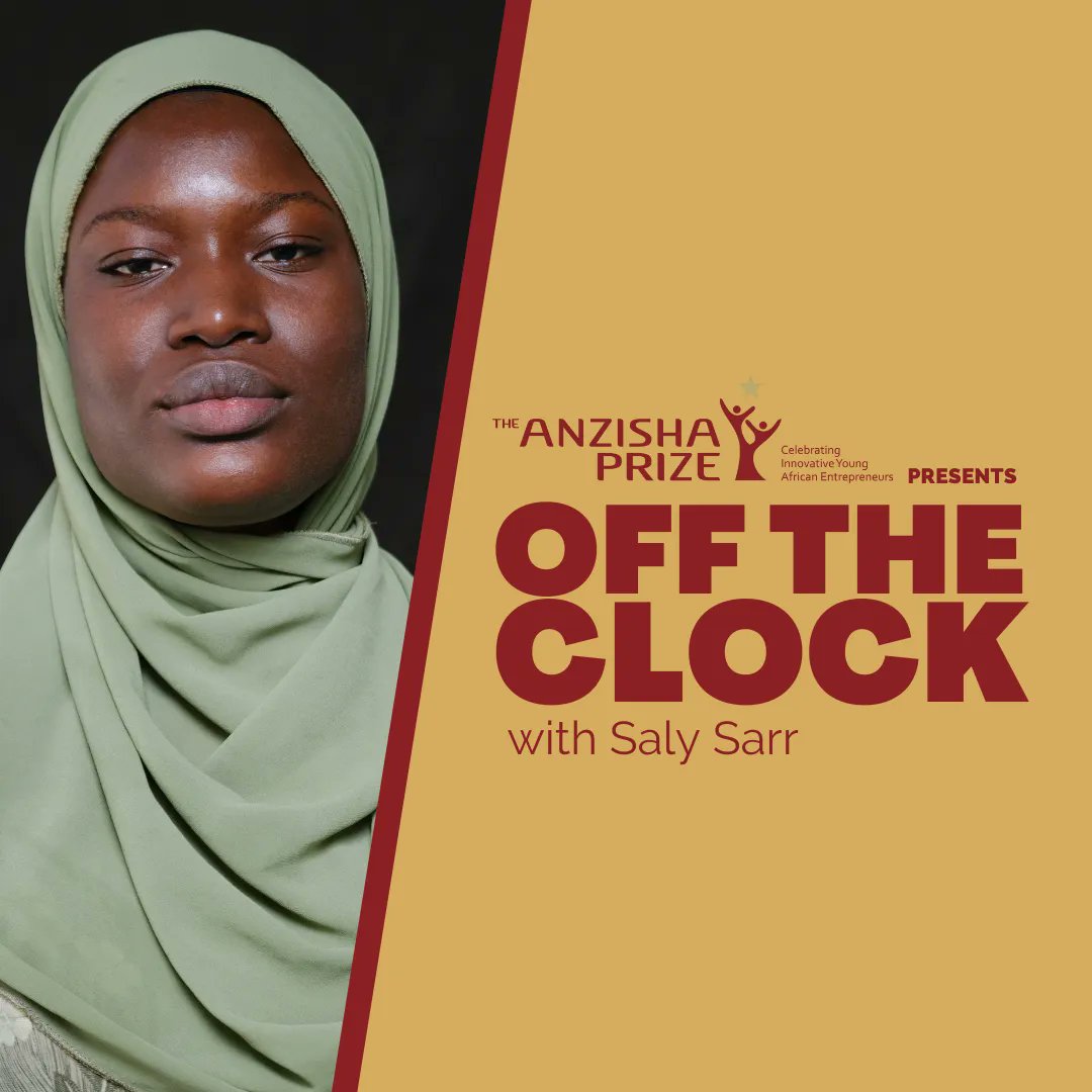 anzishaprize's tweet photo. Saly Sarr owner of Sallymaa Shoes (2020 cohort) steps up to the Off the Clock Challenge!
How many answers do you think she will get in 90 secs?
Click the link in bio to watch now!
New episodes, Wednesdays at 10AM!
#AnzishaPrize #AnzishaEffect #Anzisha #Entrepreneurship https://t.co/2W33Owpxjt