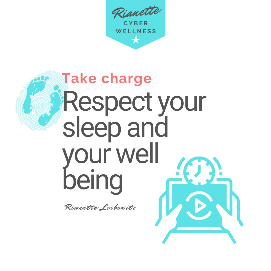 Take charge of your digital habits and disconnect an hour before you go to bed - it will be worth it. Guide your children and put the necessary boundaries in place - they will thank you later. #digitalhabits #cyberwellness #rianetteleibowitz #cyberwellnesswithrianette