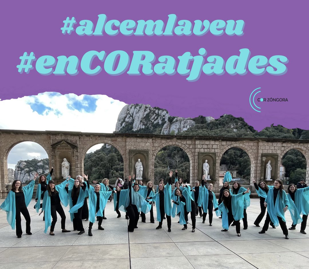 Fem sentir les nostres veus! Avui, 8 de març, celebrem el talent i la força de les veus femenines en el cant coral. Reivindiquem la igualtat i donem visibilitat a les compositores i intèrprets femenines.

#alcemlaveu #enCoratjades 🎶💪🏼💜