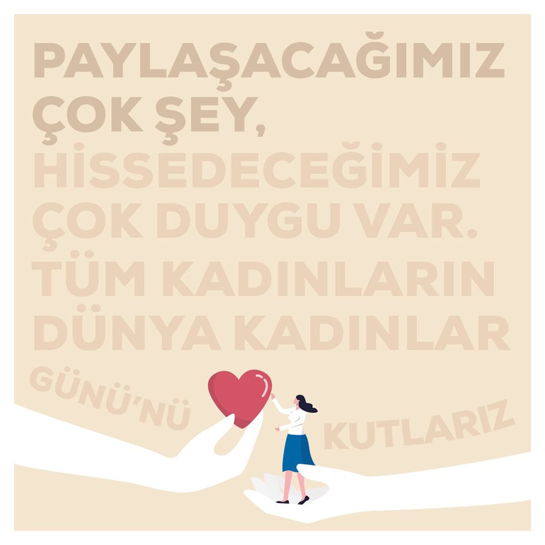 Kimseyi geride bırakmadan, herkes için daha eşitlikçi bir dünya yaratmaya birlikte devam ediyoruz. 
Dünya Emekçi Kadınlar Günü kutlu olsun.