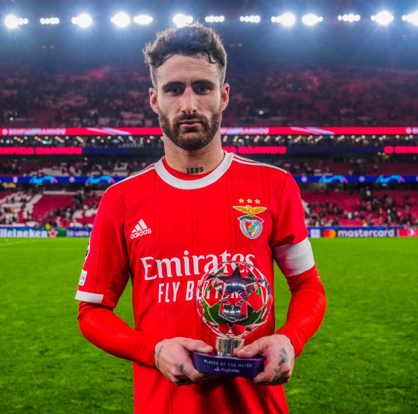foet247europa's tweet photo. Rafa Silva was UEFA's Player of the Match: "He only scored one goal but it was an important one which broke the deadlock. He was very effective in Benfica’s overall attacking play, controlling the pace very well and was incredibly important in their combination play" #UCL #SLBCLU https://t.co/S7Nl4nhZoo