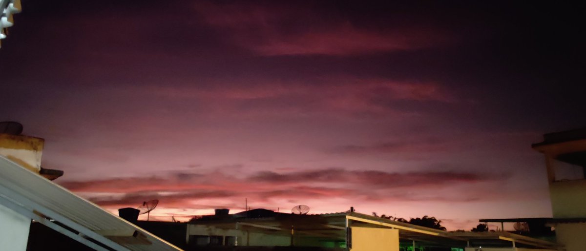 Amanhecer lindo!