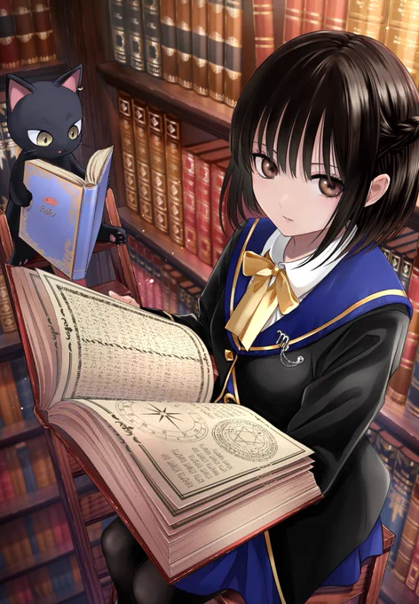 黒猫と魔女の教室第4巻明日9日発売!初版特典のポスカやおまけ漫画も沢山、水着回の特別読み切りも掲載!よろしくお願いします 