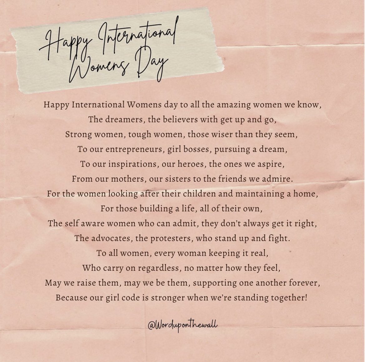 Demiwm2's tweet photo. Happy #InternationalWomansDay to all you beautiful, strong and fierce women out there 💜 https://t.co/6ftOR0GK4o