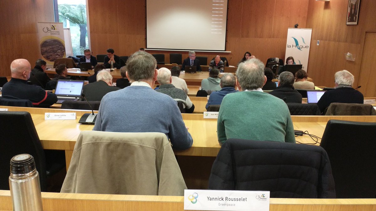 plutonyck's tweet photo. Ce matin, à la CLI #Orano de l'usine #nucléaire de #LaHague , l'#IRSN nous fait part de son énorme inquiétude vis à vis de l'annonce de sa supression. @anccli . @ASN . @greenpeacefr . Soutenons le maintien de cet organisme indispensable à la sûreté et la transparence. https://t.co/2PD8qERn5C
