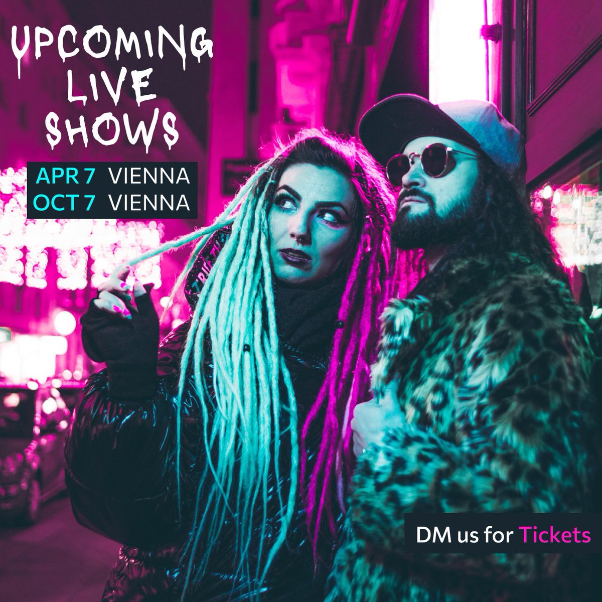 So freaking excited to play live again! 💖🖤 Comment below if you want Tickets! 
#livemusic #rockconcert #vienna