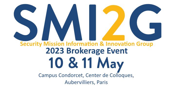 📣 Registration is now open on CMINE for this years brokerage event for potential Horizon Europe Secure Societies projects
If you’re planning to be part of the programme in 2024, your journey starts here!
smi2g.eu
<a href="/EUHomeAffairs/">EU Home Affairs</a>
<a href="/REA_research/">European Research Executive Agency</a>