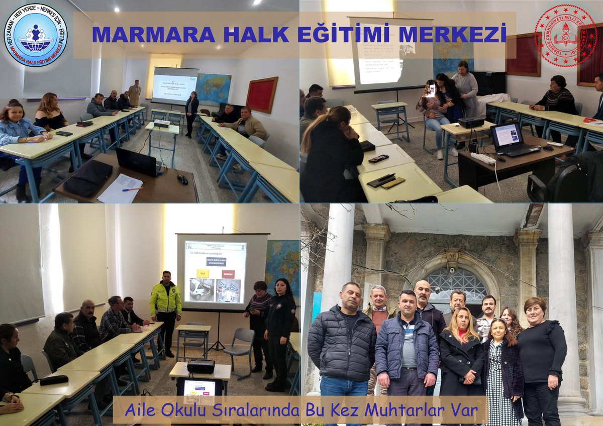 MarmaraHem's tweet photo. Marmara Muhtarları İçin Aile Okulu Eğitimleri Tamamlandı.@MarmaraMem @balikesirmem @mebhbogm  https://t.co/hBJpi8YCwB https://t.co/PNO7HzAIHa