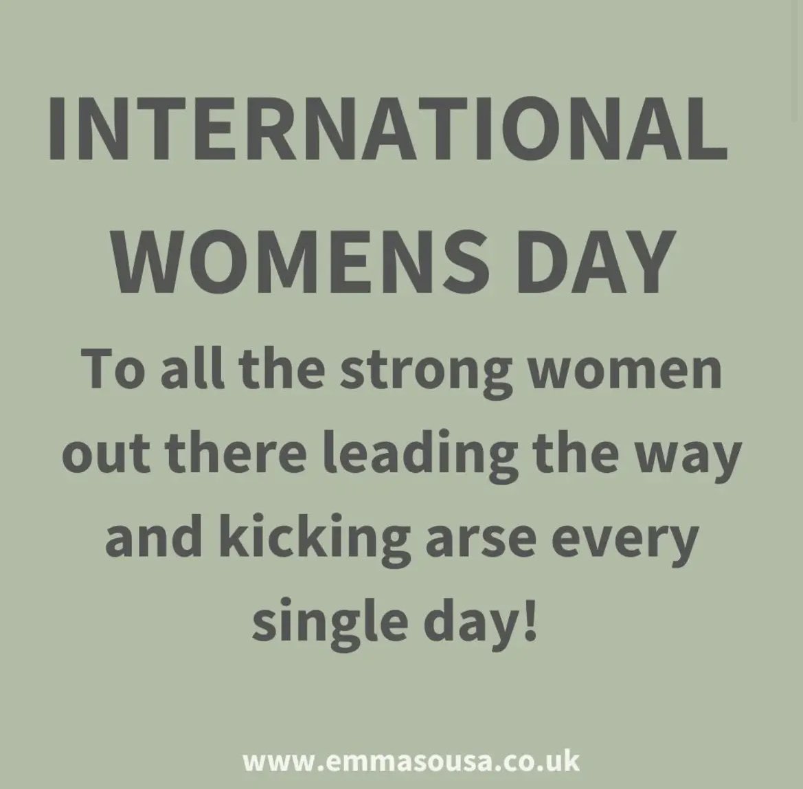 Happy #InternationalWomansDay to all you awesome women out there.  Stay amazing! #womenempowerment #WomeninBusiness #womenempoweringwomen