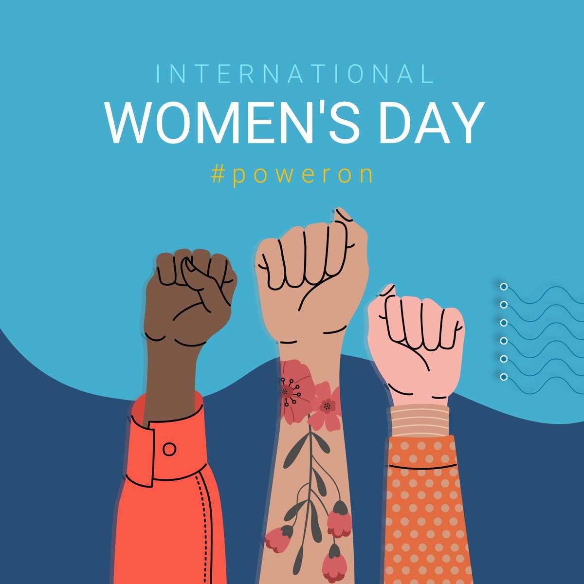 Denna internationella kvinnodag aktiverar vi #PowerOn. Digital teknik kan skapa framsteg för kvinnor och flickor, men också utmaningar som förstärker befintliga ojämlikheter mellan könen.

Läs mer om vad du kan göra för en inkluderande digital värld här: unwomen.org/en/news-storie…